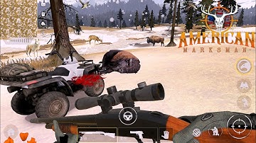 American Marksman - Gameplay Walkthrough ~  Part 17 ~ Free Hunt Mode ~  (iOS,Android)