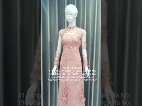 Áo dài Việt Nam - vải áo dài Minh Đức