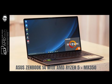 Asus ZenBook 14 Q407IQ Review: Ryzen 5 + MX350 GPU