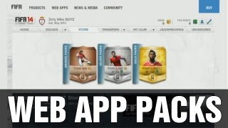 FIFA 14 Ultimate Team Pack Opening | Web App & Basic Trading Tips (Starter Packs) - FUT 14 screenshot 3