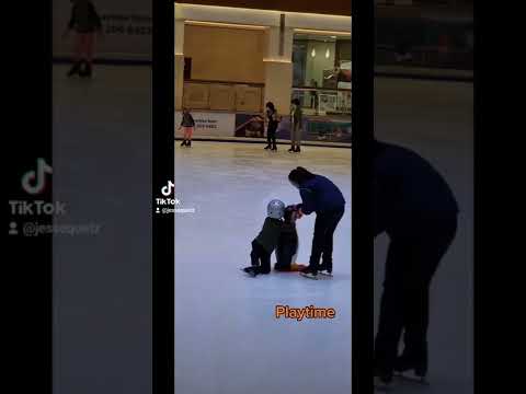 Munchkins Playtime Ice skating at Hyatt Regency hotel Dubai