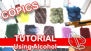 Using Alcohol with Copic Markers