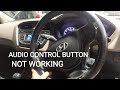 Steering audio control switch not working//audio control not working/I 20 remote control audio probl