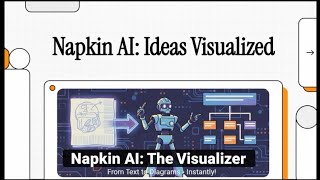 Napkin AI: Text-to-Visual Tool for Business Storytelling (2025) #napkinai #generativeai