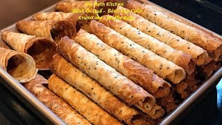 Crispy Waffle Rolls _ Very crispy and delicious Vietnamese version KrumKake Recipe