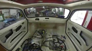 FIAT 500 RESTORATION TIME LAPSE