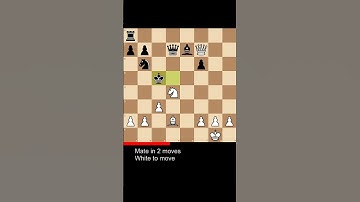 0255. Subscribe for daily chess puzzle! Mate in 2 puzzle