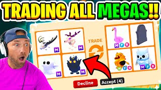 I Trade ALL MEGA Adopt Me *NEW* Halloween Pets! Shocking! Roblox!