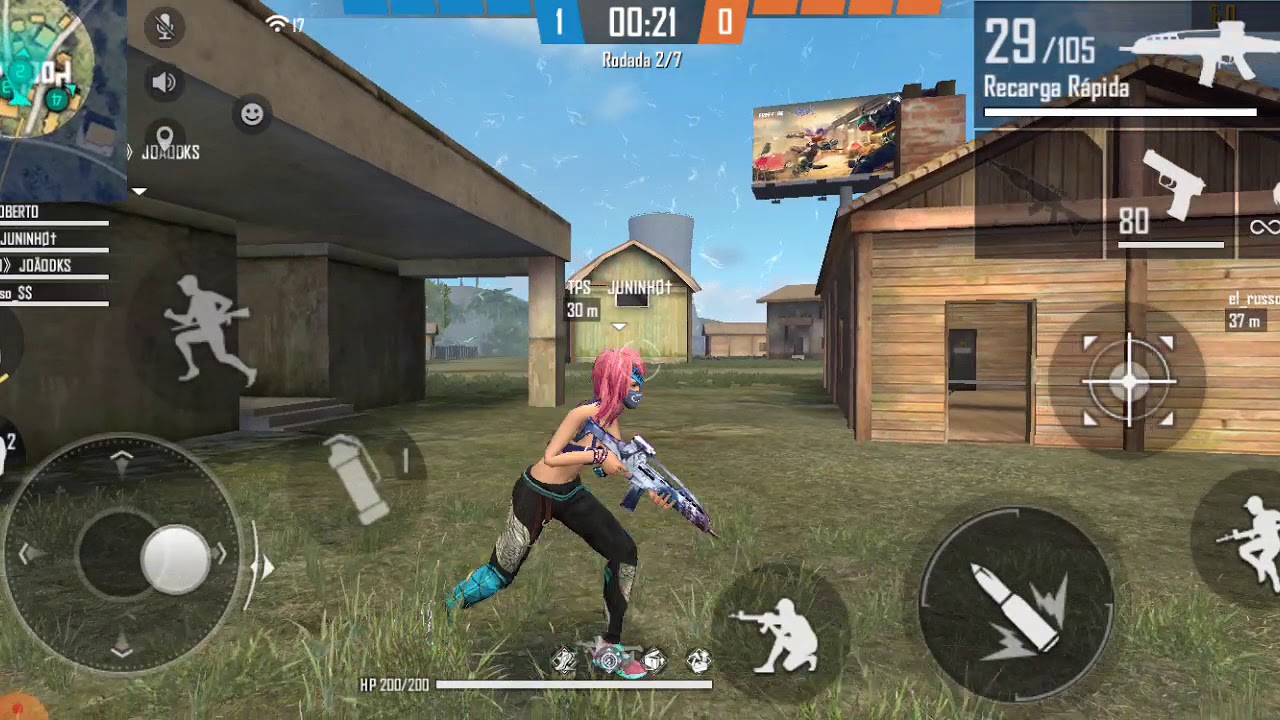 APRENDENDO A JOGAR FREE FIRE YouTube