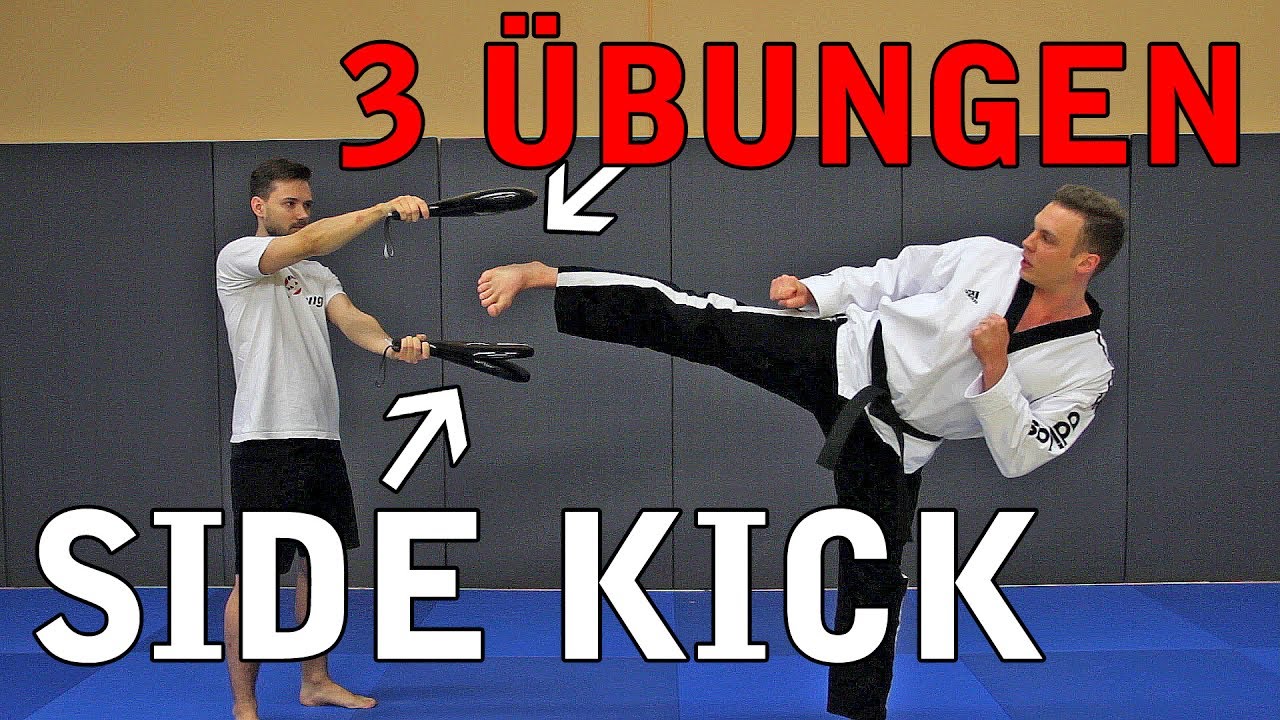 Yop Chagi Taekwondo Drills Taekwondo Warm Up Turbo Torben MMA Übungen die deinen Sidekick verbessern
