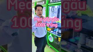 Mẹo gắp gấu 100% trúng 😎