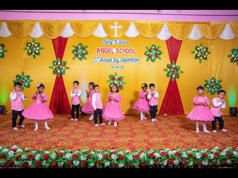 Kutty Kutty Poovai Song Dance by KG Students