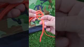 Join Different Size Ropes with DOUBLE Sheet Bend #knot #outdoors