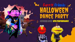 Furry Friends Halloween Dance Party October 20th | 5PM Performance | Sesame Place Spooktacular