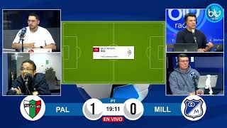 ¡Gol de Palestino! Felipe Chamorro convierte y abre el marcador ante Millonarios
