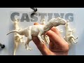Casting an Allosaurus Dinosaur Model with Resin