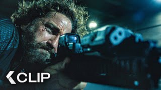 Bullet Hail During High Speed Car Chase - DEN OF THIEVES 2: PANTERA (2025) Gerard Butler