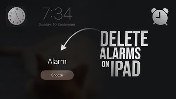 How to Delete Alarms on iPad (tutorial)
