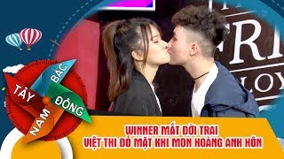 Winner P336 Mất Đời Trai - Việt Thi Đỏ Mặt Khi Mon Hoàng Anh Hôn