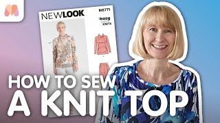 видео: Как сшить трикотажный топ New Look 6771 картинка: Как сшить трикотажный топ New Look 6771