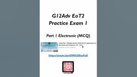 12Adv EoT2 Practice Exam 1 Solved