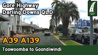 Driving from Toowoomba to Goondiwindi – A39 Gore Highway, Darling Downs QLD [4K60]