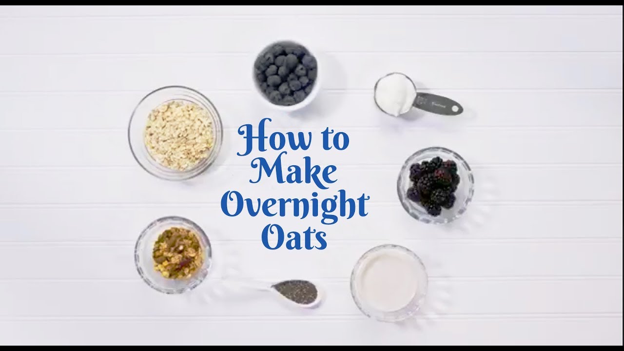 How to Make Overnight Oats