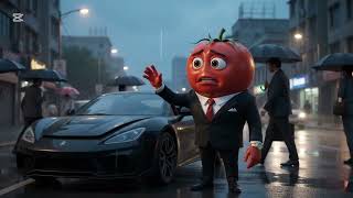 HE INSULTED THE POOR TOMATO 💔BUT THEN THIS Happened #shorts #ai #trending #vegetable ai