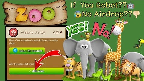Zoo Verify Your Not A Robot Task | Zoo verification Airdrop criteria | Zoo Today Task Complete |
