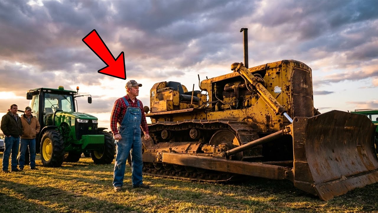 The 10-Ton Dozer Hit The Auction... Junkyard Steel Resurrected The Farm Empire