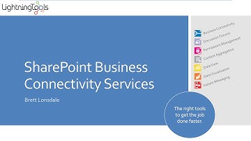 SharePoint Business Connectivity Services Webinar