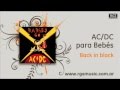 AC/DC para Bebés - Back in black