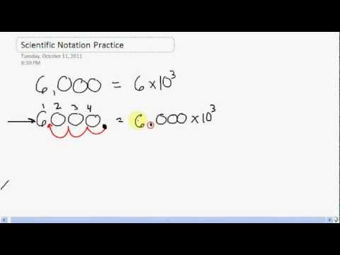 Scientific Notation Practice 2 - Solving Problems