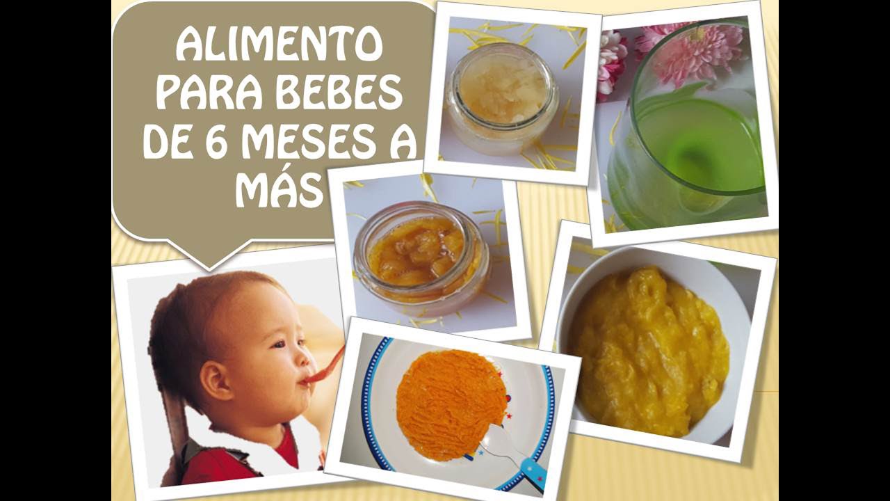 florero Correa calibre ALIMENTOS PARA BEBÉS DE 6 MESES A MÁS - YouTube