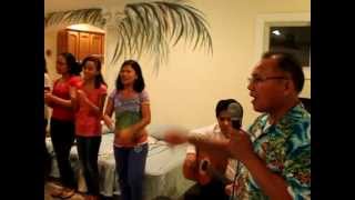 Video thumbnail of "Lagu: "Kumenang - kumenang Bersama Yesus Tuhan" (Retreat Gereja  2012)"