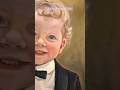 A recent commission of this beautiful little boy. #commissionart #portraitfeed #oilportrait