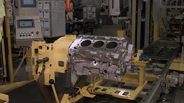 Assembling a V6 Engine