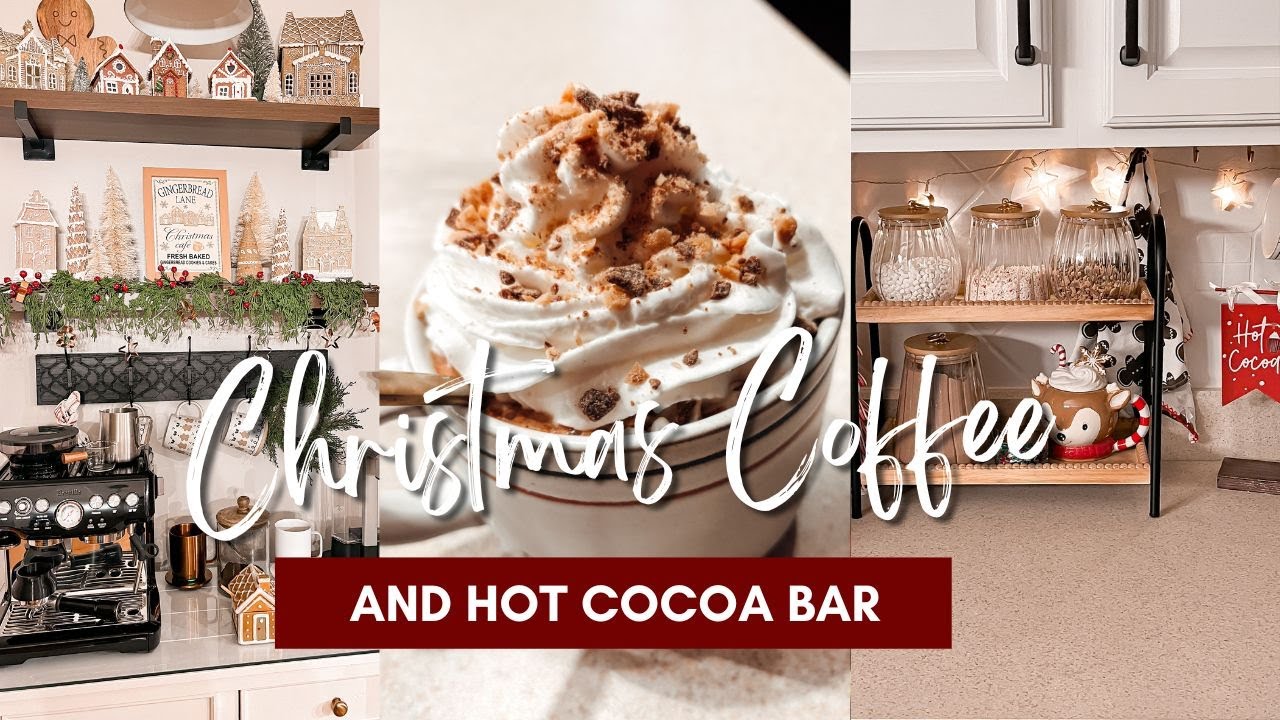 Cozy at Home Coffee Bar From  - The House of Sequins