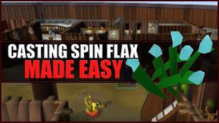 Quick Guide to Casting Spin Flax in OSRS