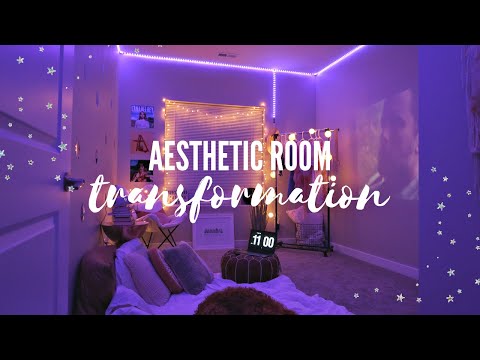 aesthetic room transformation // tiktok + pinterest inspired
