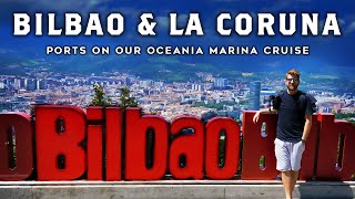 Bilbao + La Coruna ports on Oceania Marina | Funicular Artxanda + Aquarium Finisterrae (Ep. 6)