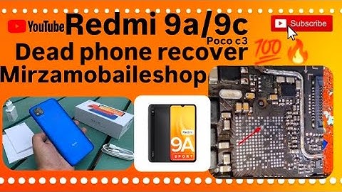 Redmi 9a/9c/ Dead solution 💯🔥!!!#subscribe#videos #trending#smartphone#repair @mirzamobaileshop