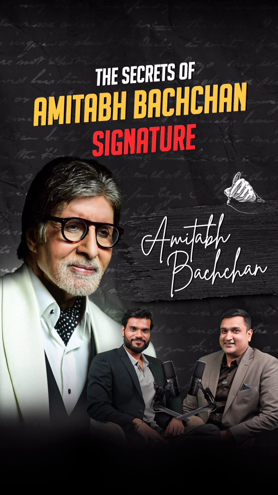 अमिताभ बच्चन के Signature का रहस्य ! @ImranBaig15  #shorts #youtubeshorts by Dr. #arvindarora