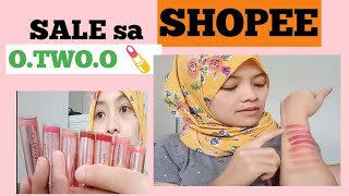 O.TWO.O LIPSTICK  swatches.hehe