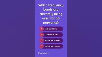 📡 5G Frequency Bands Explained: Which Ones Are Used for 5G Networks? #gk