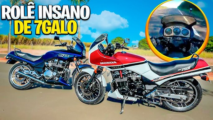 CBX750 Black Naked 86 Esse ronco 4x1 da Galo é único #7galo