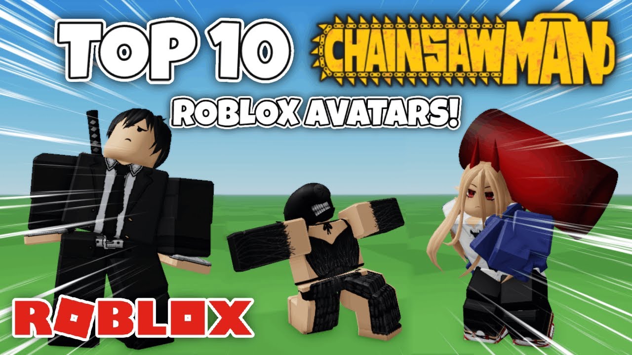 TOP 10 ROBLOX CHAINSAW-MAN COSPLAY OUTIFTS!