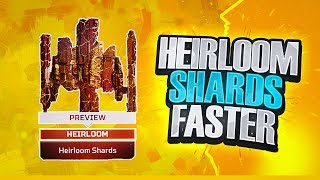 The *BEST* Way to Get Heirloom Shards Faster! Apex Legends