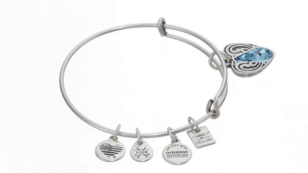 Alex and Ani Charity by Design Living Water II Bangle Bracelet