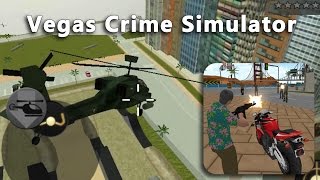 Vegas Crime Simulator Helicopter Gameplay - Vegas Crime Simulator Free Roam Gameplay (Android / iOS) screenshot 3